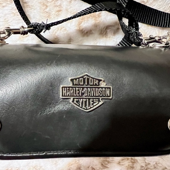 Harley Davidson Crossbody Cannister Bag RARE - Picture 6 of 6